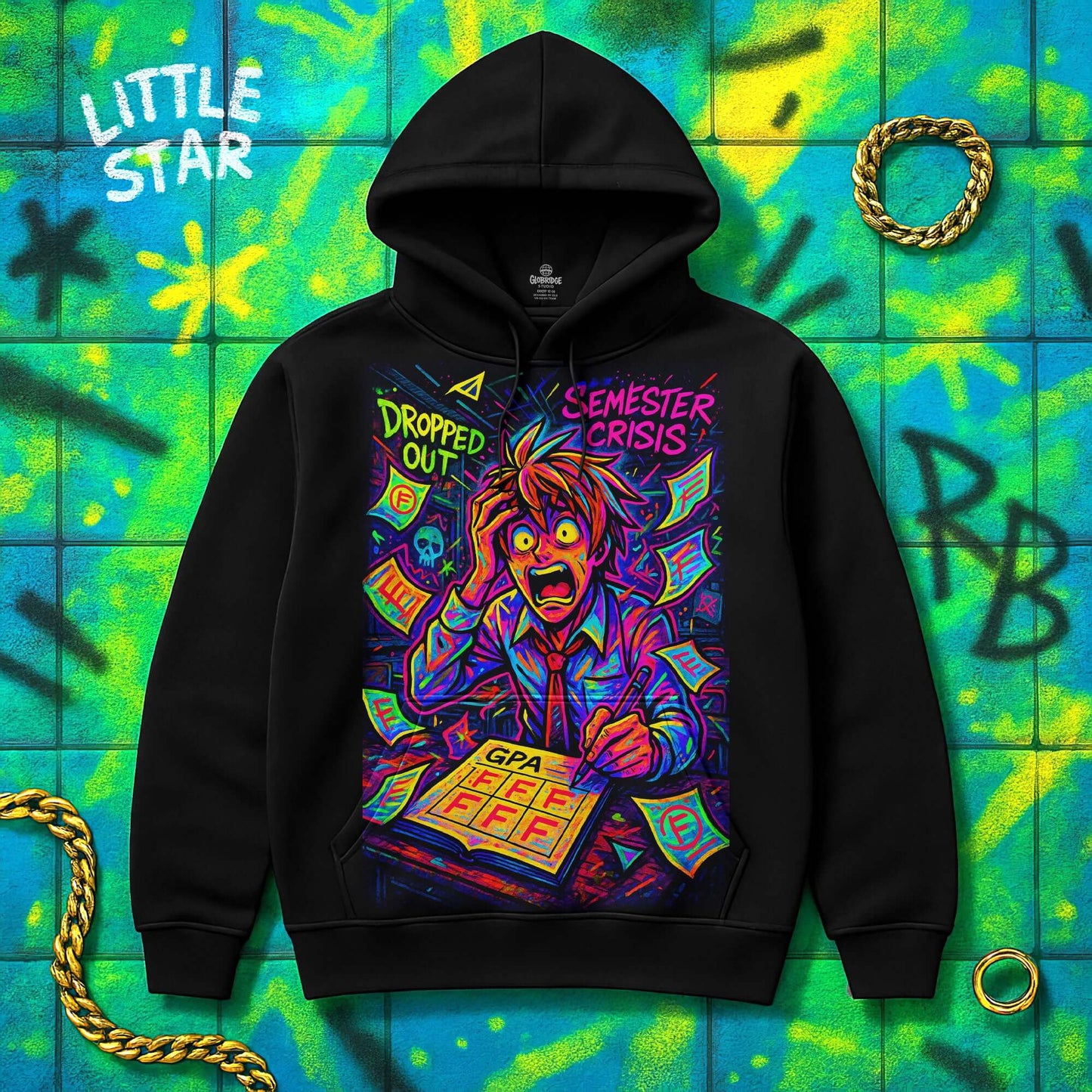 GPA Fail Hoodie Anime Chaos - Unisex Hoodie