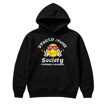 Stoned & Blessed Smiley Hoodie