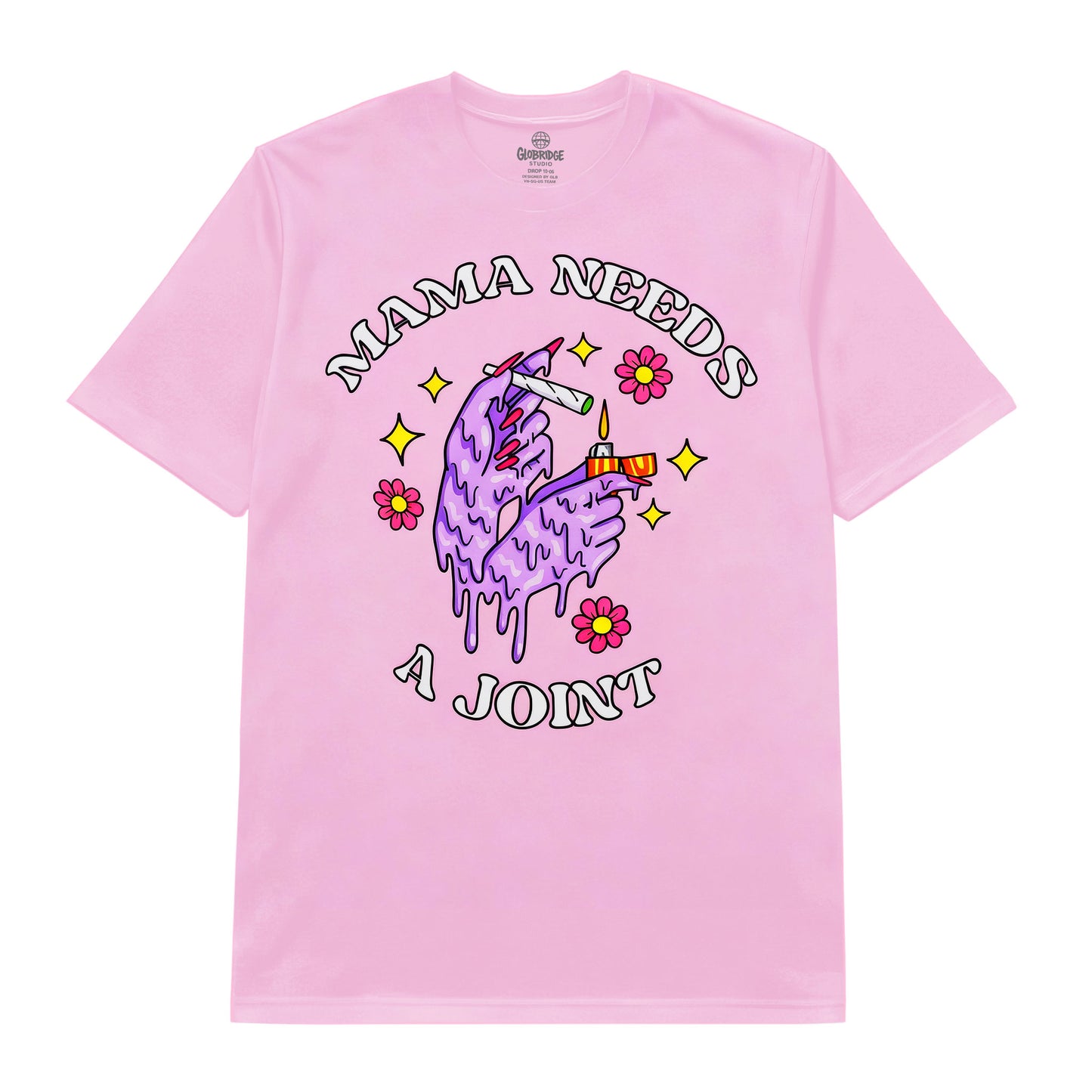 Mama Needs a Joint Graphic Statement T-Shirt