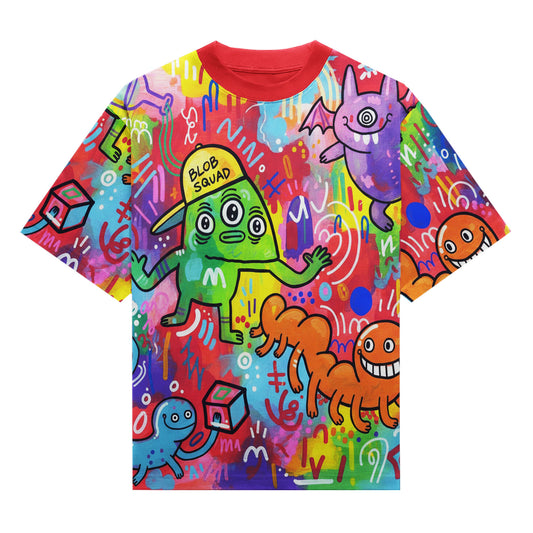 Urban Doodle Monsters Graphic Unisex T-Shirt