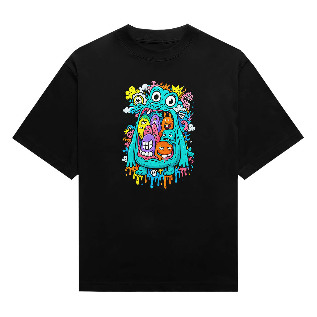 Melted Monster Chaos Doodle Unisex T-Shirt