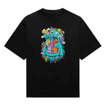 Melted Monster Chaos Doodle Unisex T-Shirt