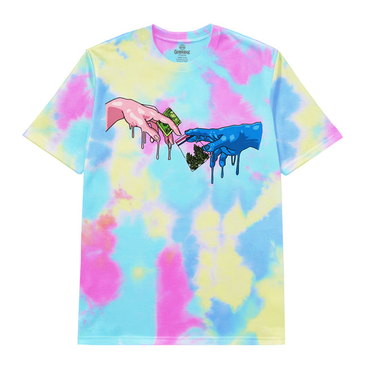 Michelangelo’s High Creation 420 Tie-Dye T-Shirt
