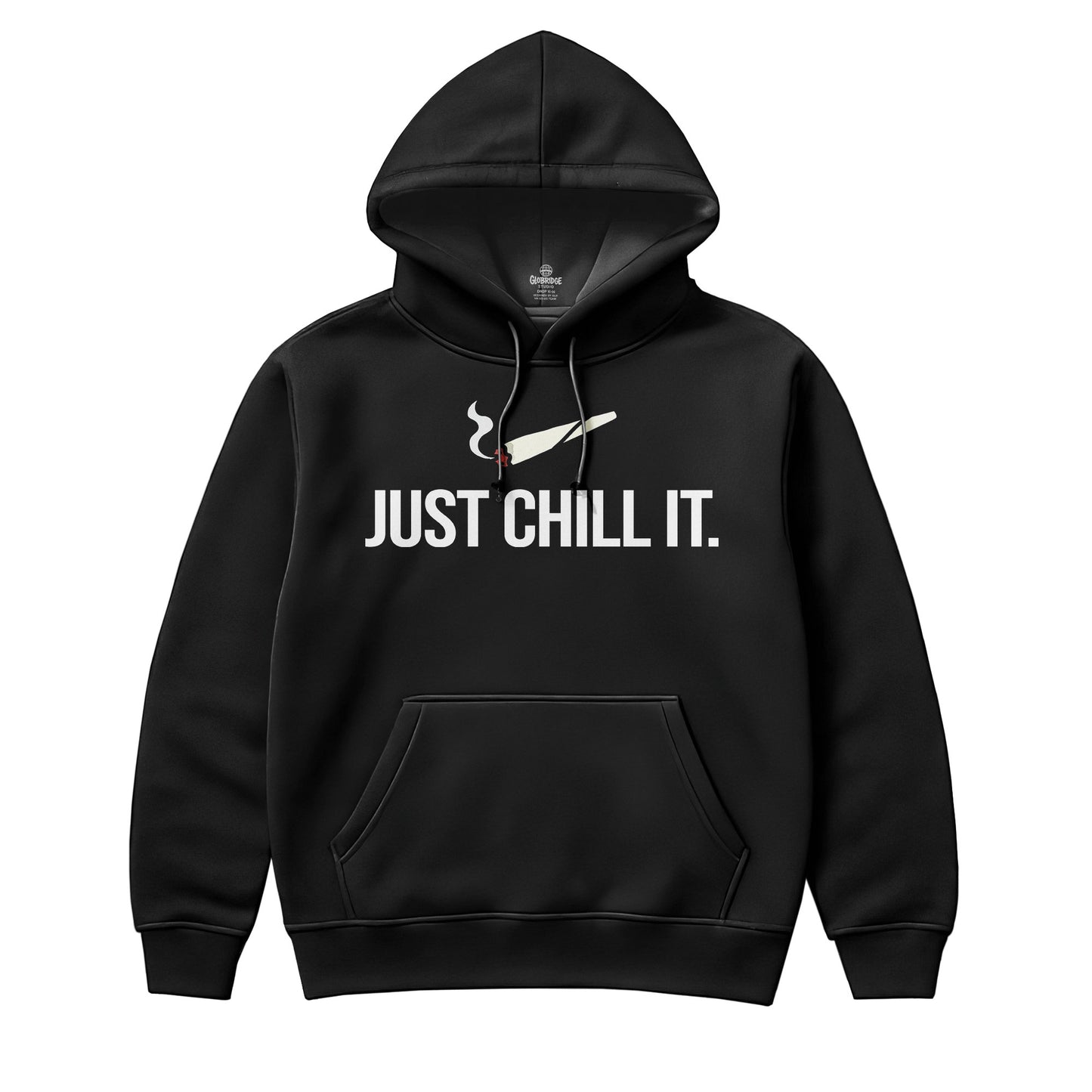 Just Chill It Black V2 Hoodie