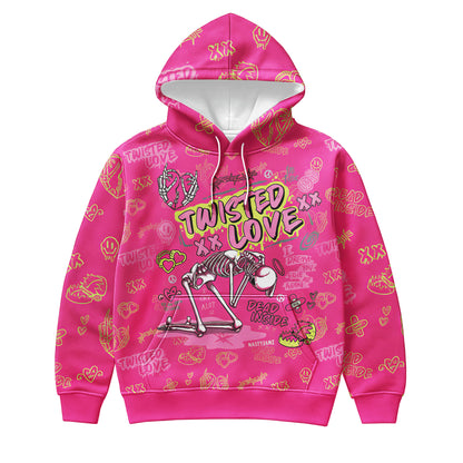 Twisted Love Punk Art Hoodie