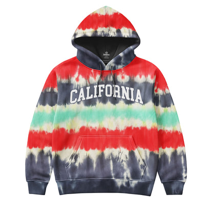 California Sunset Tie-Dye Hoodie