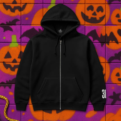 Haunted Motel Zip Hoodie - Trick Night