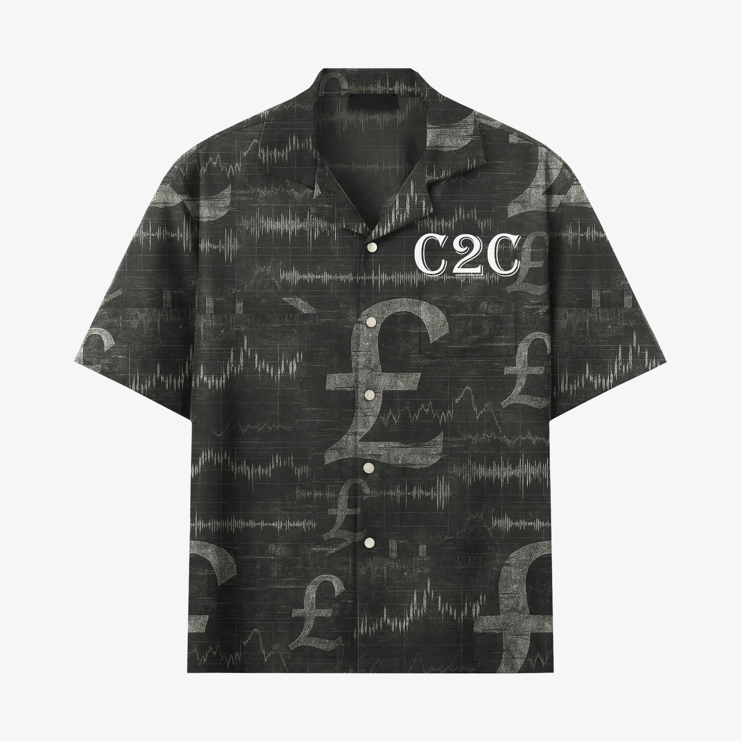 CentralC2C Hawaiian Uniform Shirt & Shorts Set