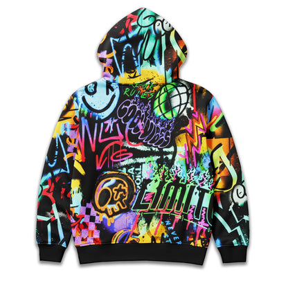 Urban Wildstroke Multicolor Hoodie