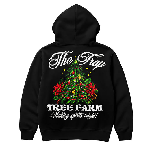 The Trap Tree Farm 420 Christmas Hoodie
