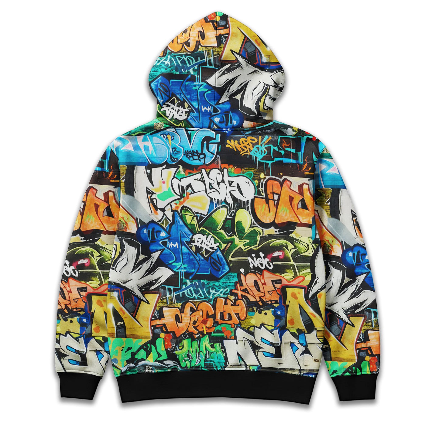 Wildstyle City Walls Multicolor Hoodie