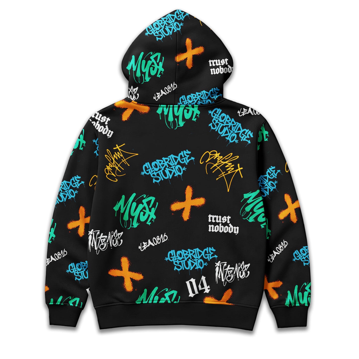 Hype Bunny Urban Graffiti Culture Hoodie