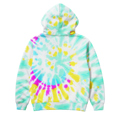 The Land Without Time Tie-Dye Hoodie