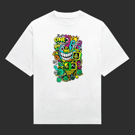 Just One More Crazy Monster Graphic Unisex T-Shirt