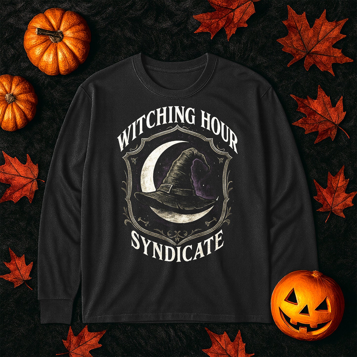 Witching Hour Long Sleeve Tee — Syndicate Spell