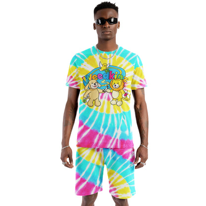 Weedkinz Playful Tie-Dye T-Shirt