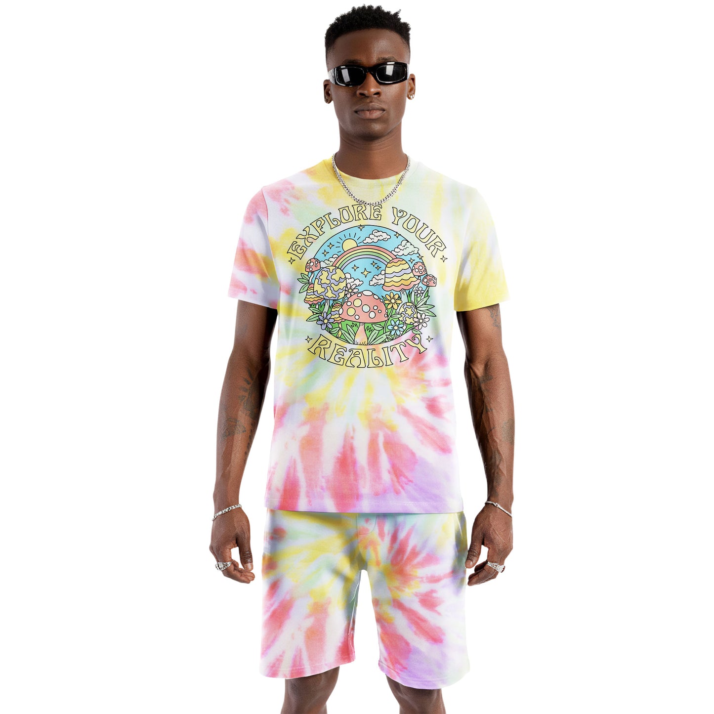 Explore Your Reality Psychedelic Tie-Dye T-Shirt