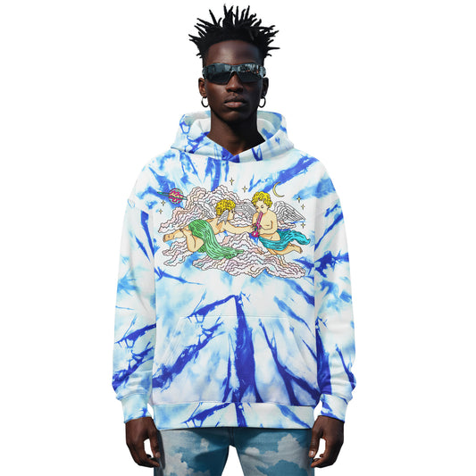 Celestial Connection Tie-Dye Hoodie