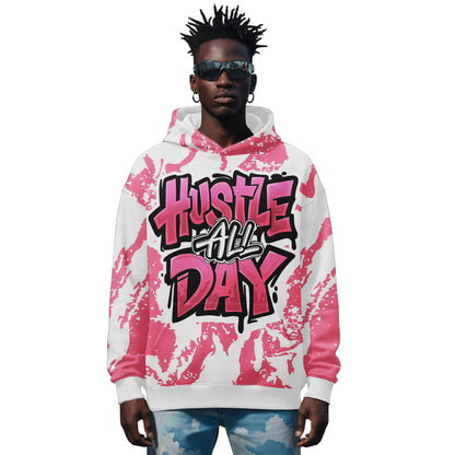 Hustle All Day Streetwear Hoodie
