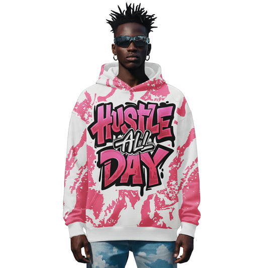 Hustle All Day Streetwear Hoodie