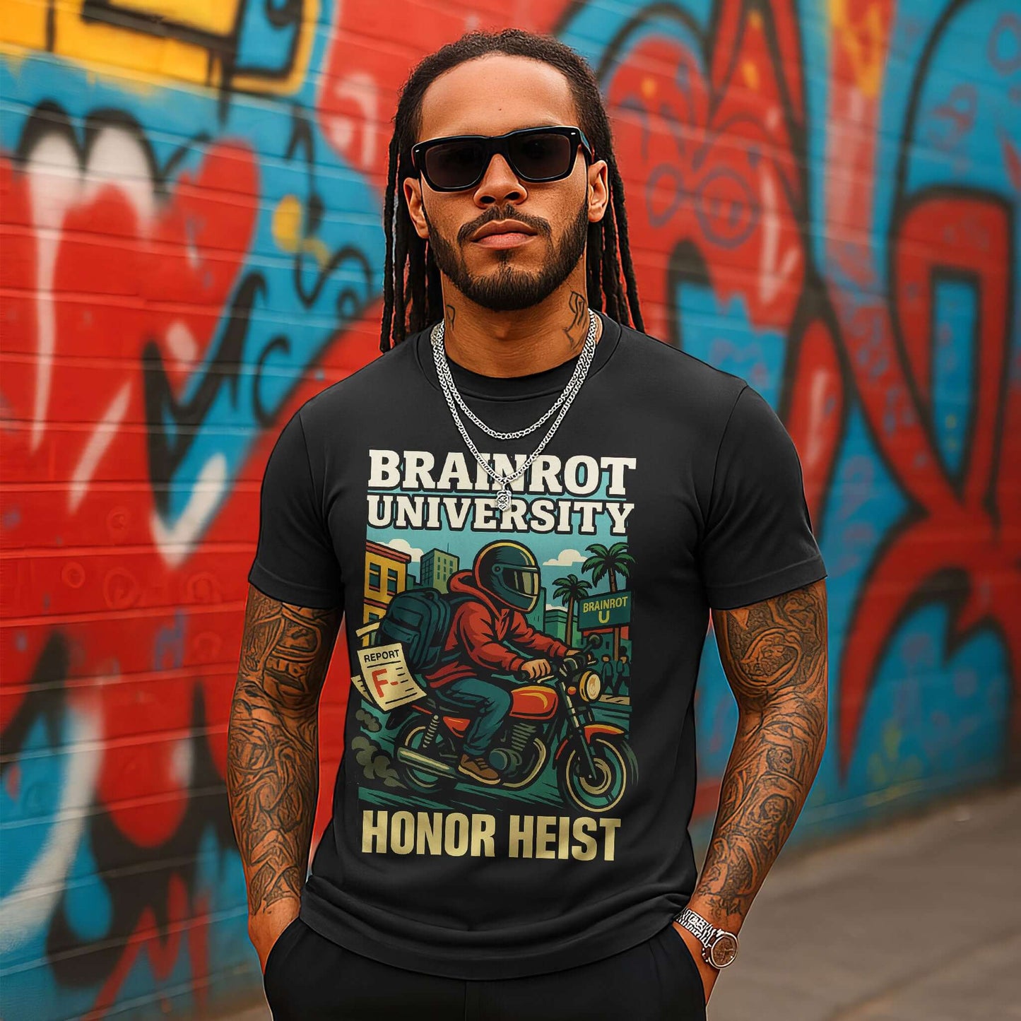 Dropout Gamer Tee Brainrot Fit - Unisex T-shirt