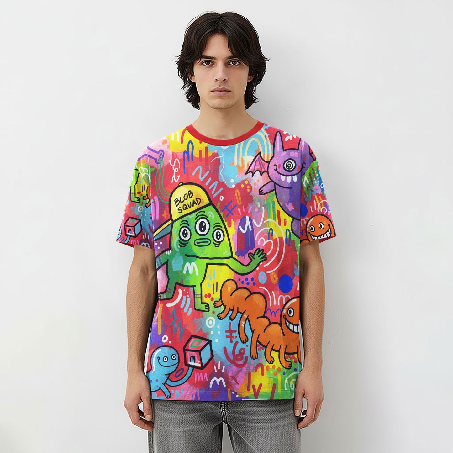 Urban Doodle Monsters Graphic Unisex T-Shirt