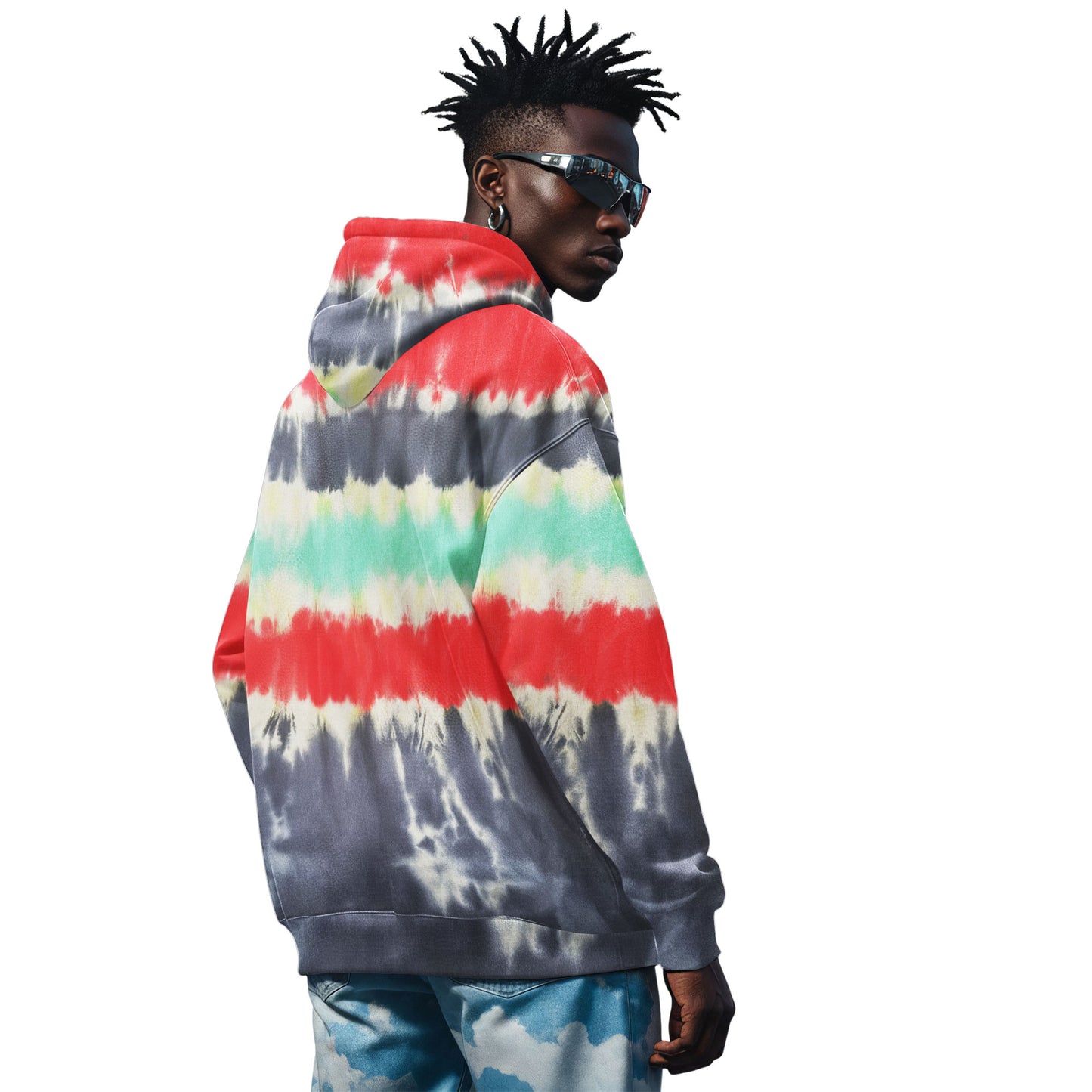 California Sunset Tie-Dye Hoodie