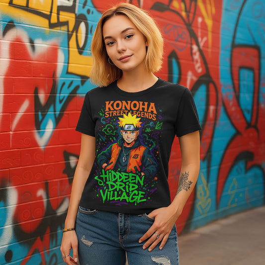 Konoha Street Legends Ninja Doodle - Unisex T-shirt