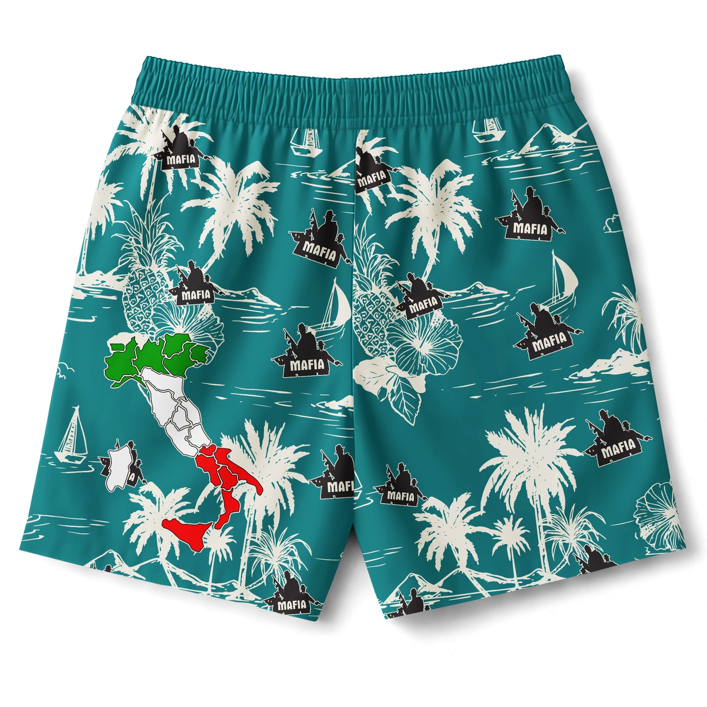 Amalfi Syndicate Hawaiian Shirt & Shorts Set
