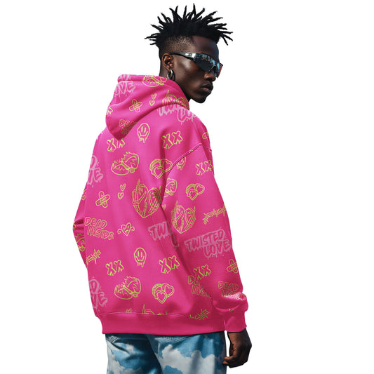 Twisted Love Punk Art Hoodie