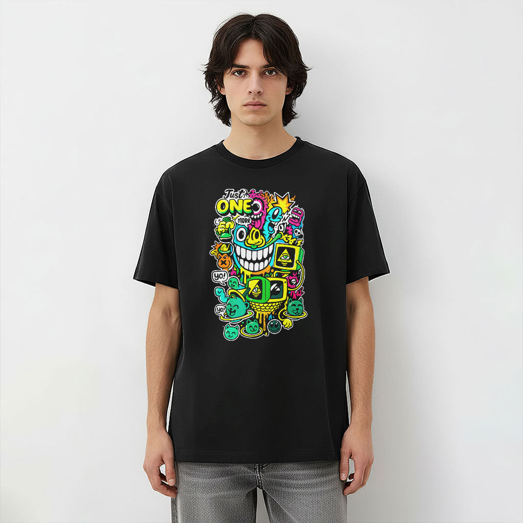 Just One More Crazy Monster Graphic Unisex T-Shirt