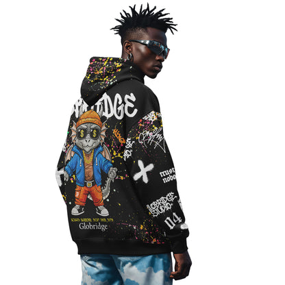 Dragon Money Urban Graffiti Street Hoodie