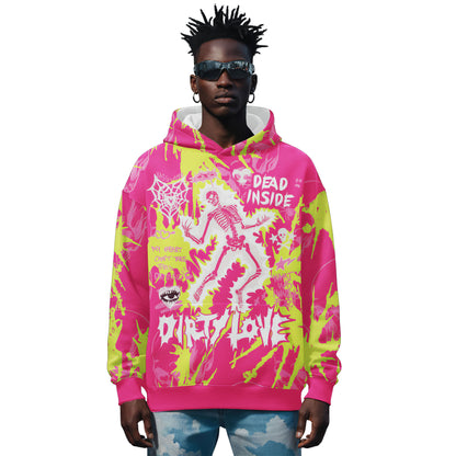 Dead Inside Punk Art Hoodie