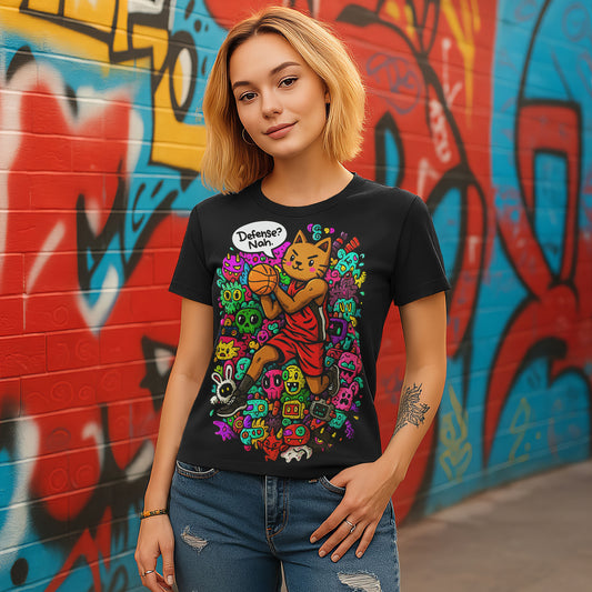 Kawaii Slam Dunk Doodle Sports - Unisex T-shirt