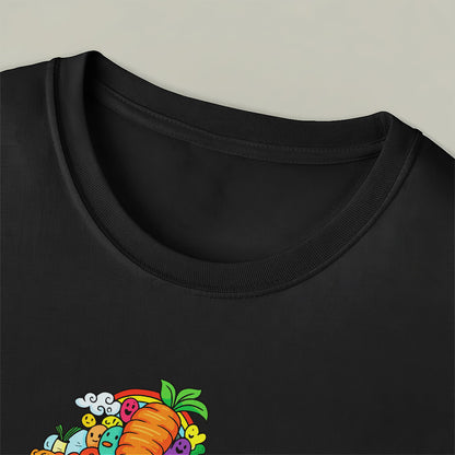 Doodle Garden Bloom Unisex Graphic T-Shirt