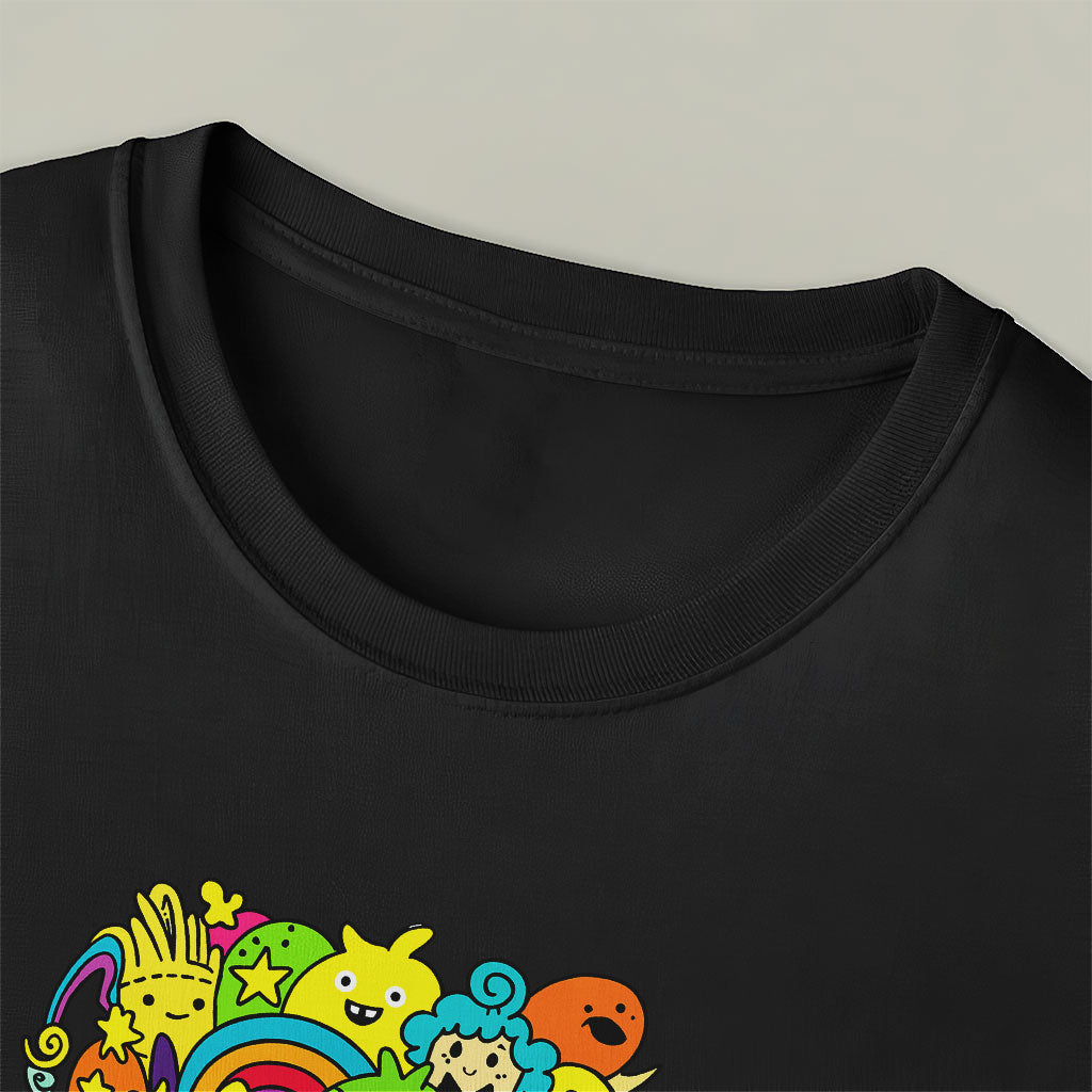 Color Pop Doodle Party Unisex T-Shirt