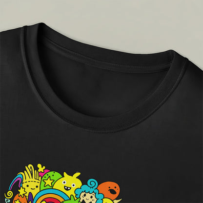 Color Pop Doodle Party Unisex T-Shirt