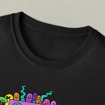 Robot Monster Squad Doodle Unisex T-Shirt