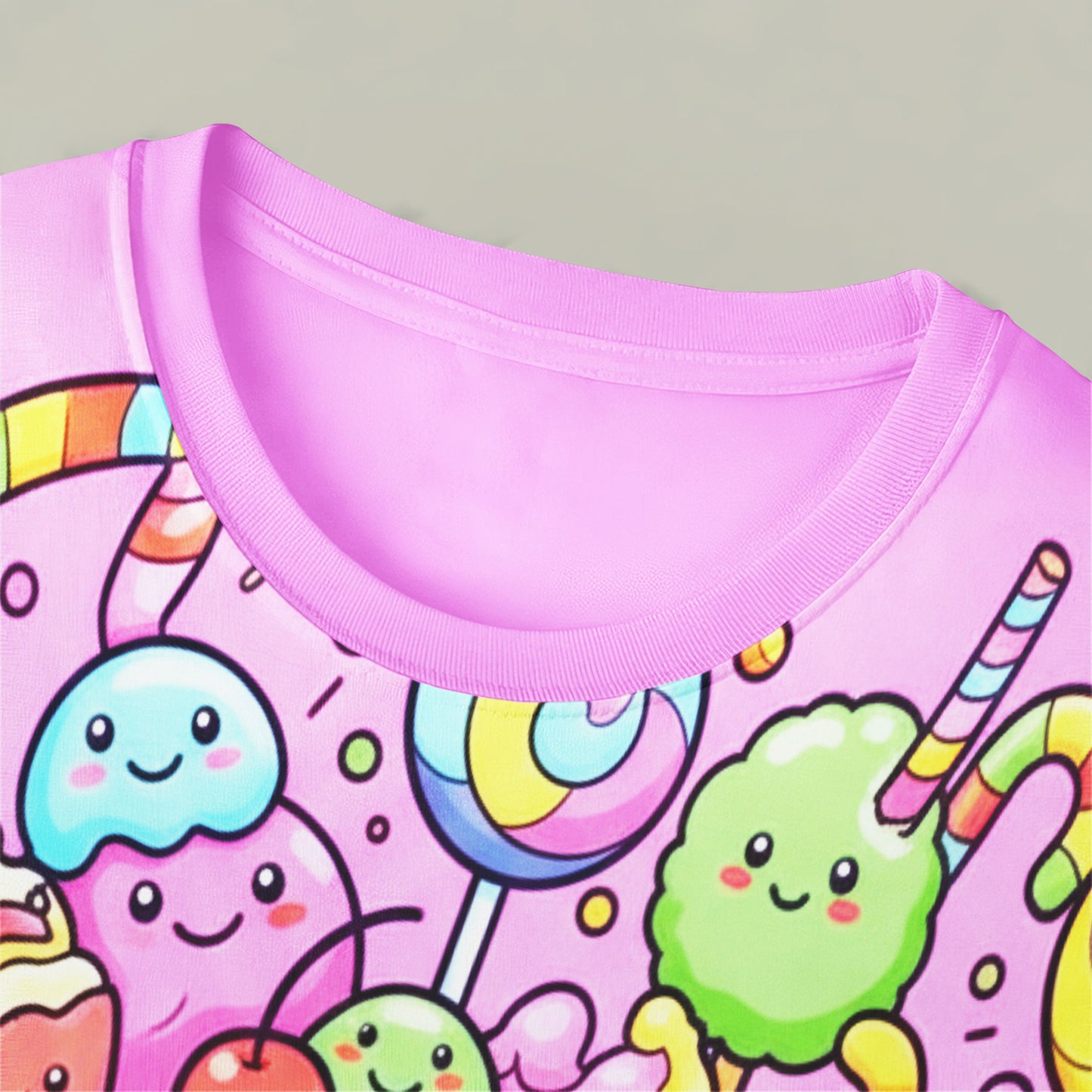 Ice Cream Dream Doodle All-Over Print Unisex T-Shirt