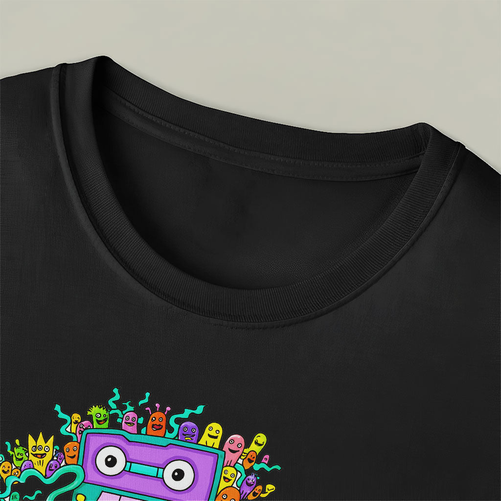 Cassette Doodle Overload Unisex Graphic T-Shirt