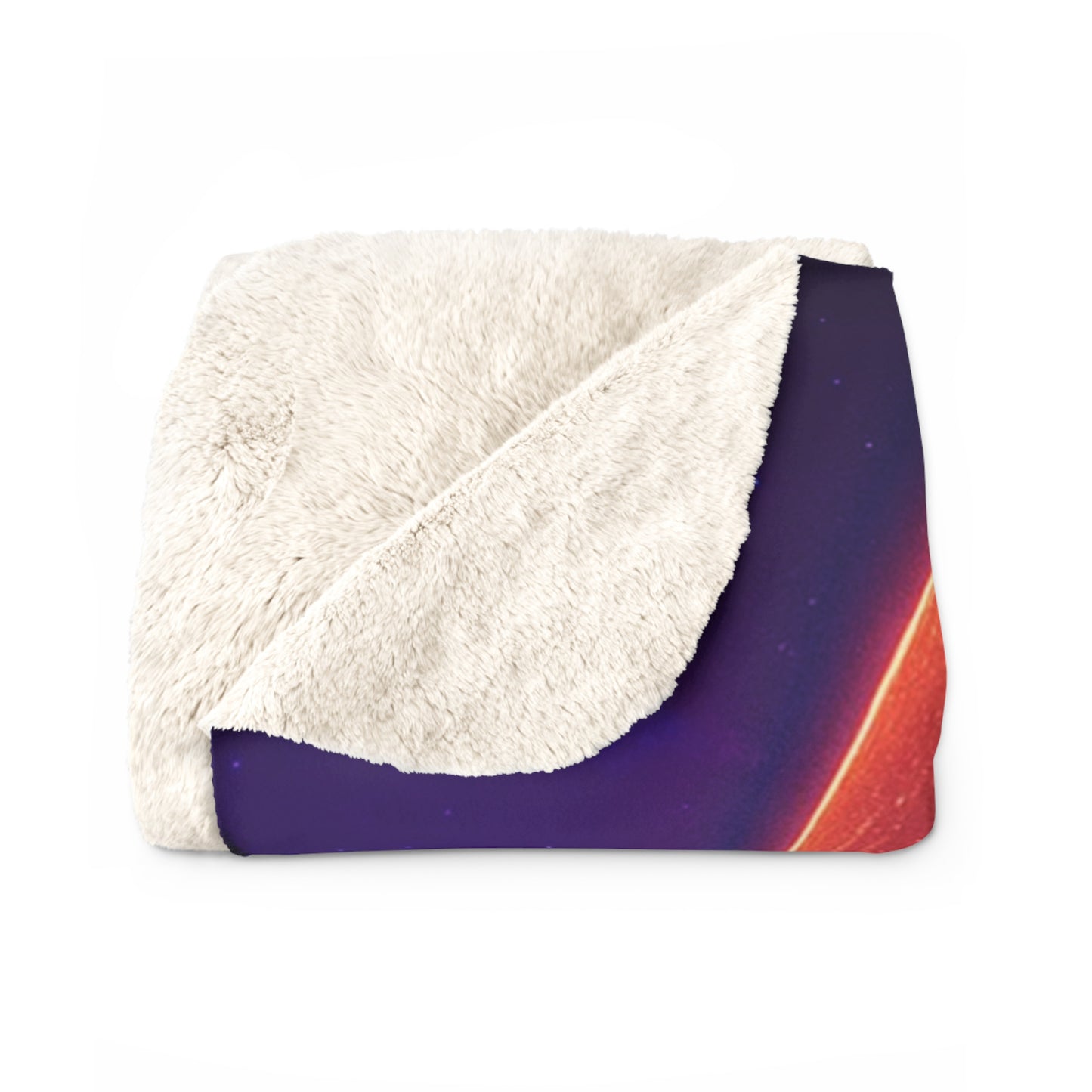 Midnight Drive Sherpa Blanket — Halloween Roadtrip