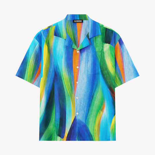 Abstract Flow Hawaiian Shirt
