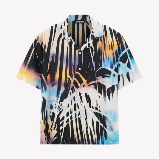 Abstract Palm Hawaiian Shirt