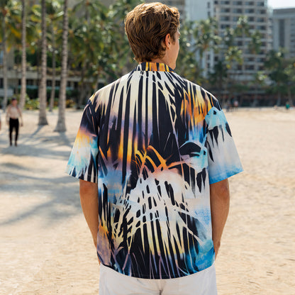 Abstract Palm Hawaiian Shirt