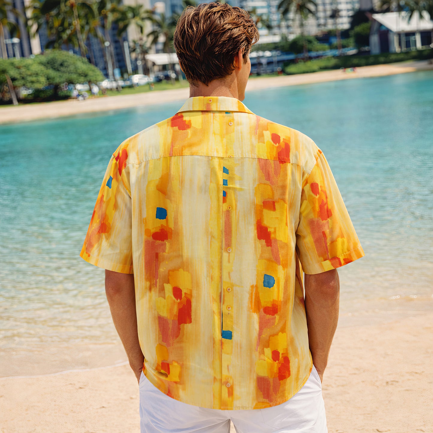 Sunset Abstract Shirt
