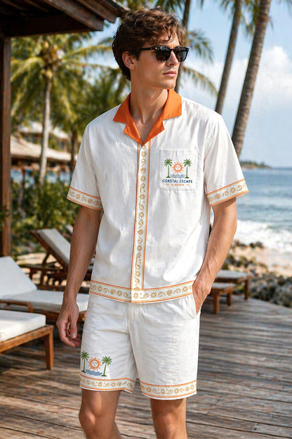 Alabama Coast Escape Shirt & Shorts Set