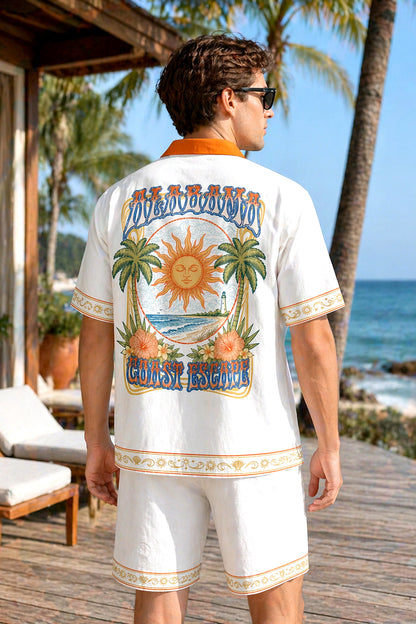 Alabama Coast Escape Shirt & Shorts Set
