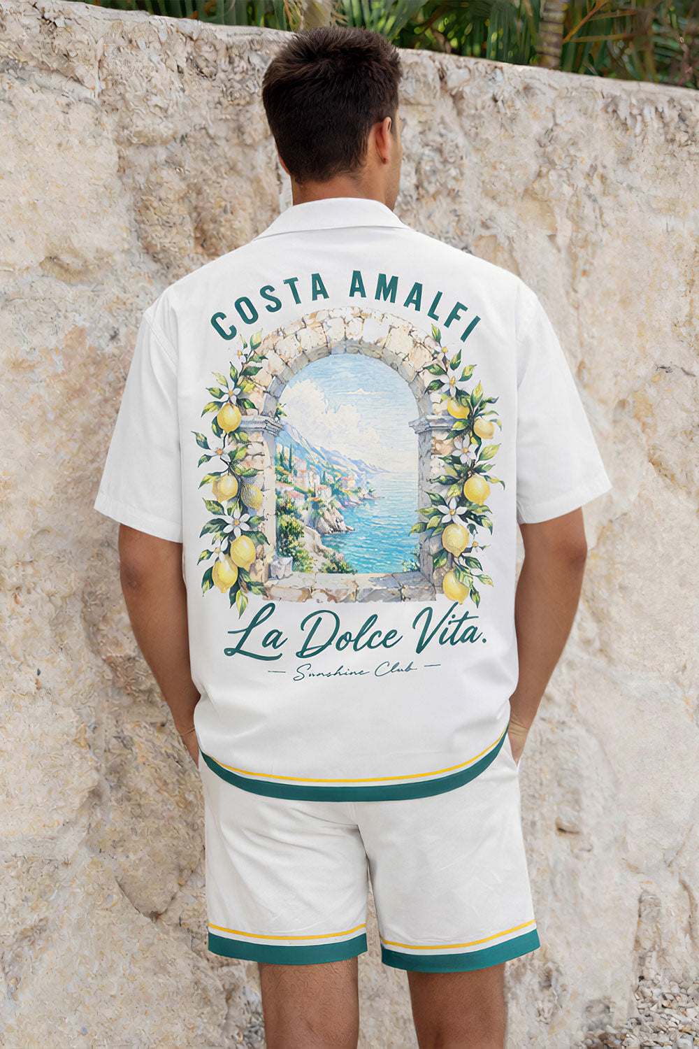 Amalfi Coast Shirt & Shorts Set