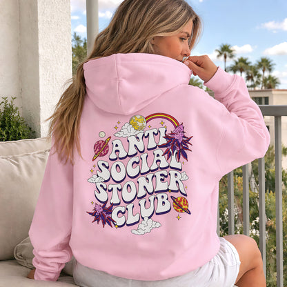 Anti Social Stoner Club Hoodie