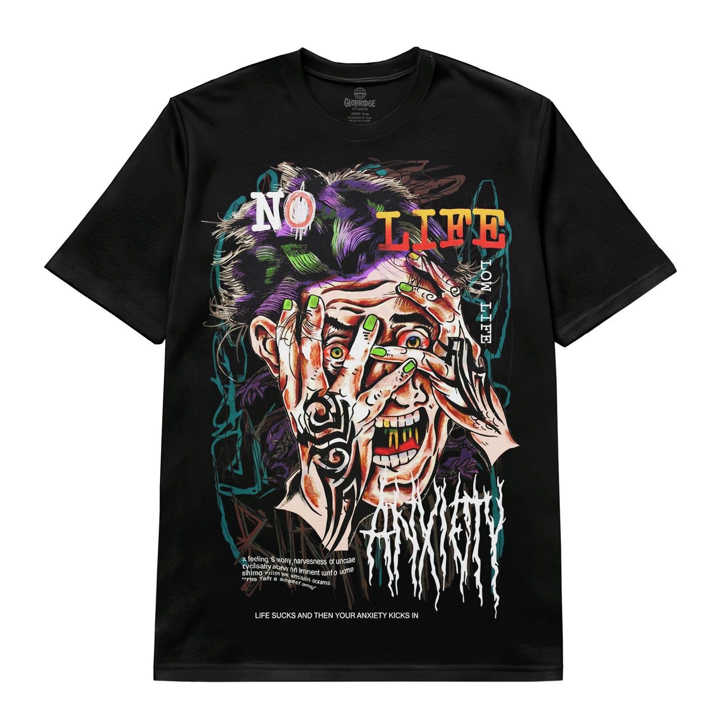 Anxiety Attack Psychedelic Tee